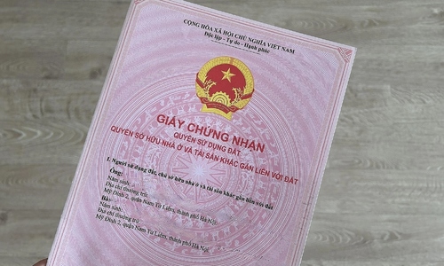 Cấp xã được cấp sổ đỏ lần đầu cho người dân