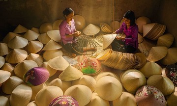 Bộ ảnh tôn vinh di sản làng nghề Việt