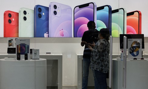 Apple dồn iPhone sản xuất tại Ấn Độ sang Mỹ