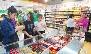 WinCommerce ra mắt không gian mua sắm hàng hóa Nga