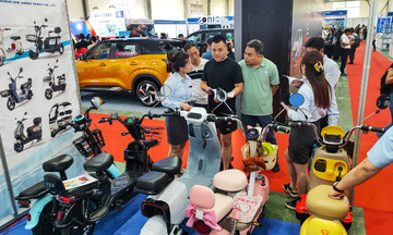 Ôtô, xe máy điện tại AutoExpo 2025 tại Hà Nội