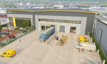 Anh khởi công nhà kho hậu cần sạc điện 100%