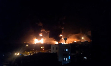 Israel không kích trụ sở Bộ Quốc phòng Iran