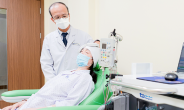 Kích thích từ trường xuyên sọ điều trị các bệnh thần kinh