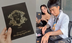 Ý nghĩa thiệp cưới đen của Đạt G, Cindy Lư