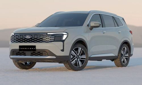 Ford Territory bản nâng cấp lộ diện
