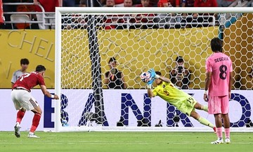 Cầu thủ đá hỏng phạt đền trước Inter Miami bị phạt tiền