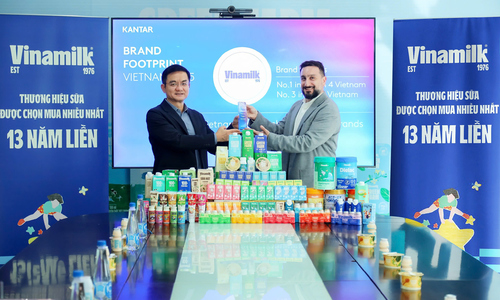 Kantar: Vinamilk 13 năm liền dẫn đầu ngành sữa nhờ tính đổi mới