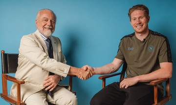 De Bruyne báo hiệu kỷ nguyên mới cho Napoli