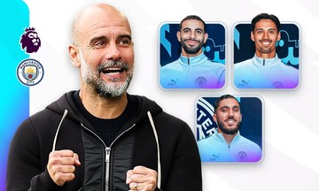Diện mạo mới của Man City