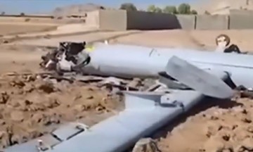 Iran đăng hình UAV tối tân Israel bị bắn rơi