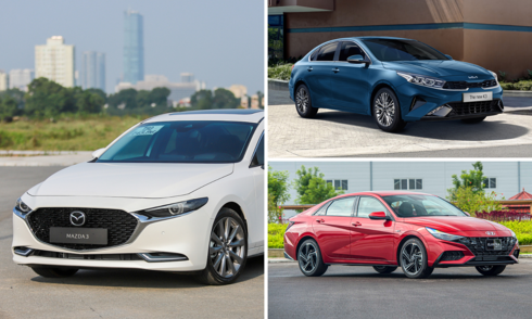 Sedan cỡ C tháng 5: xe lắp tăng doanh số, xe nhập giảm