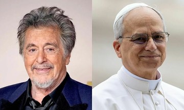 'Bố già' Al Pacino gặp tân Giáo hoàng