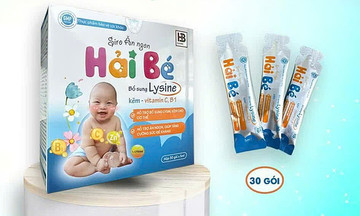 Bộ Y tế yêu cầu thu hồi 'Siro ăn ngon Hải Bé' trên toàn quốc