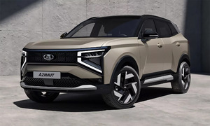 Lada Azimut - SUV mới của hãng xe Nga lộ diện