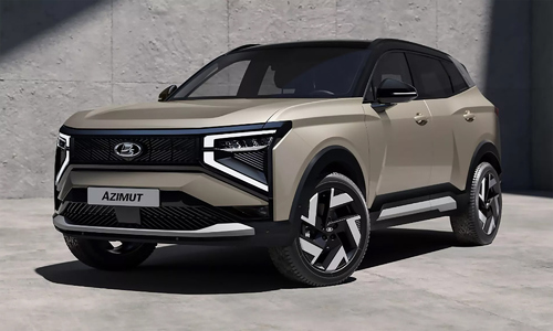 Lada Azimut - SUV mới của hãng xe Nga lộ diện
