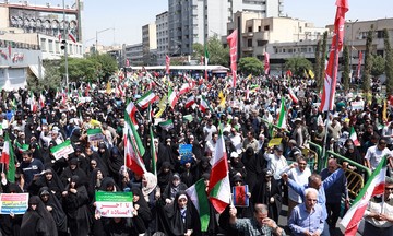 Hàng nghìn người biểu tình ở Iran, Iraq phản đối Israel