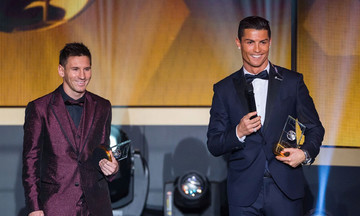 Messi: 'Tôi rất tôn trọng và ngưỡng mộ Ronaldo'