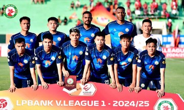 CLB Bình Định rớt hạng