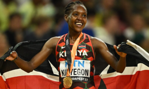 Bí quyết giảm căng thẳng của Kipyegon