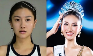 Nhan sắc đời thường của hoa hậu Phương Linh