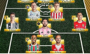 Messi vào đội hình tiêu biểu lượt hai FIFA Club World Cup