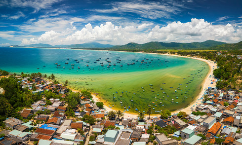 Unspoiled fishing village near Mui Vi Rong