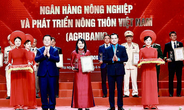 Agribank nhận giải 'Vinh quang Việt Nam 2025'