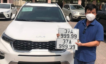 Biển số đấu giá của 34 tỉnh, thành