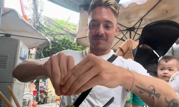 German expat embraces Saigon's street food scene like a local