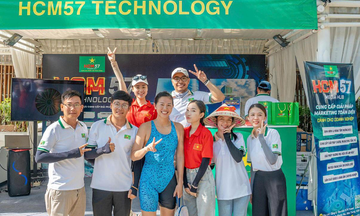 HCM57 Technology mang công nghệ đến giải bơi SeaStar Nha Trang Bay 2025