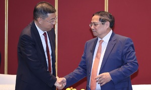 Thủ tướng muốn ngân hàng Trung Quốc tham gia trung tâm tài chính quốc tế Việt Nam