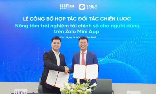 TNEX Finance 'bắt tay' Fiza mở rộng hệ sinh thái tài chính số trên Zalo