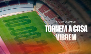 Barca sắp trở lại Camp Nou