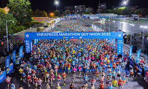 Dấu ấn VnExpress Marathon Quy Nhơn 2025