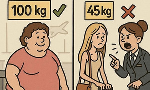 Vì sao không gộp trọng lượng hành lý và cân nặng hành khách?