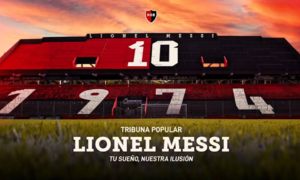 CLB cũ đặt tên khán đài theo Messi