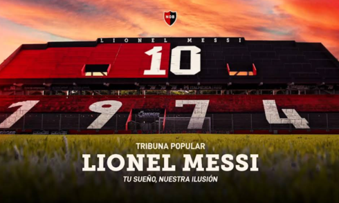 CLB cũ đặt tên khán đài theo Messi