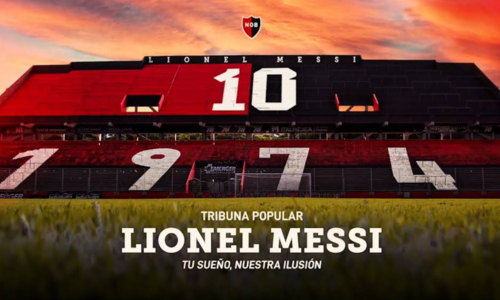 CLB cũ đặt tên khán đài theo Messi