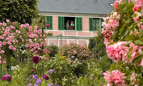 Nhà vườn ngập sắc hoa của danh họa Claude Monet