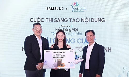 Hơn 2.000 người trẻ sáng tạo nội dung du lịch cùng Galaxy AI