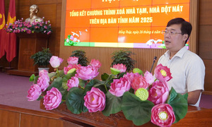 Đồng Tháp hoàn thành chương trình xóa nhà tạm, nhà dột nát