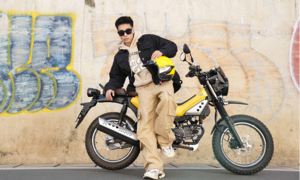 Điểm nhấn cá tính cho người trẻ trên Yamaha PG-1
