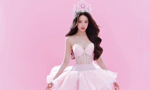 Thanh Thủy diện đầm cảm hứng hoa đào
