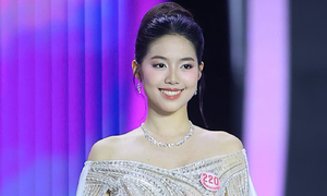 Top 15 Hoa hậu Việt Nam diễn đầm dạ hội