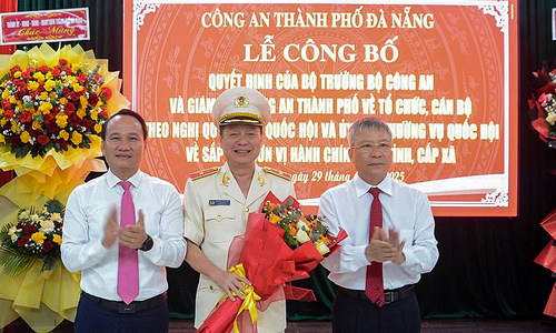 Thiếu tướng Nguyễn Hữu Hợp làm Giám đốc Công an Đà Nẵng