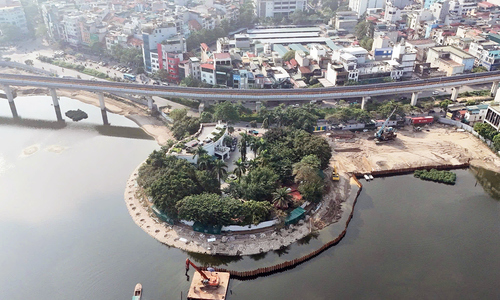 Hà Nội thu hồi toàn bộ bán đảo hồ Đống Đa