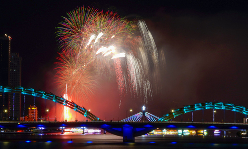 Fireworks illuminate provincial mergers