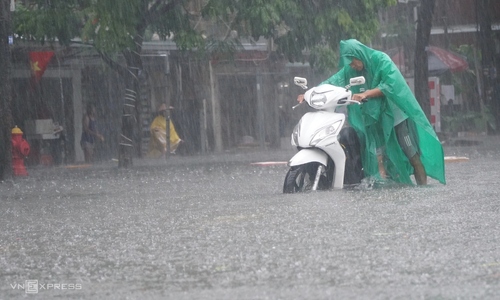 Unusual rainfall in June