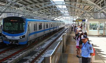 Metro Bến Thành - Suối Tiên tăng tần suất chạy tàu